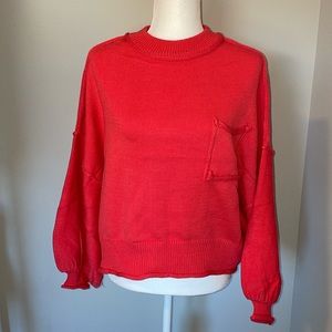 NWOT POL balloon sleeve sweater